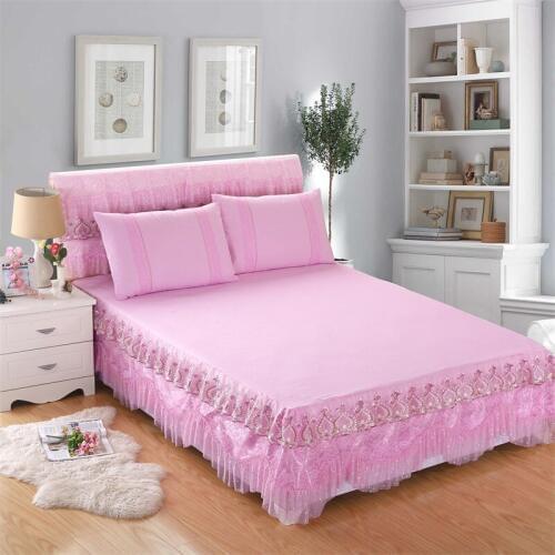 Falda de cama manta Lace Princess Styling Bed Skirt 1.5m/1.8m/2.0m Bed Wholesale