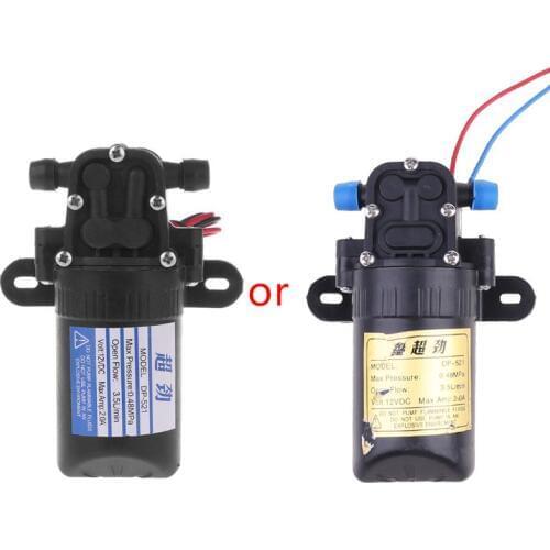 DC 12V 3.5L/Min 0.48MPa 70 PSI Diaphragm High Pressure Self Priming Water Pump