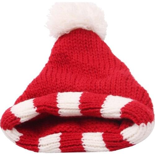 Fashion Cute Red Knitted Hat Cap Winter Outfit For 18'' Doll