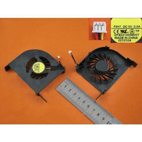 New Original Laptop Cooling Fan for HP DV6-2000 DV6-2100 For Intel Discrete video card P/N 055417RIS DFS531305M30T Cooler