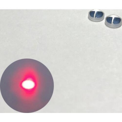 New Product Diameter 5 Focal Length 6.2 Molded Glass Aspheric Lens Optical Straight Laser Tube Module Focusing Lens