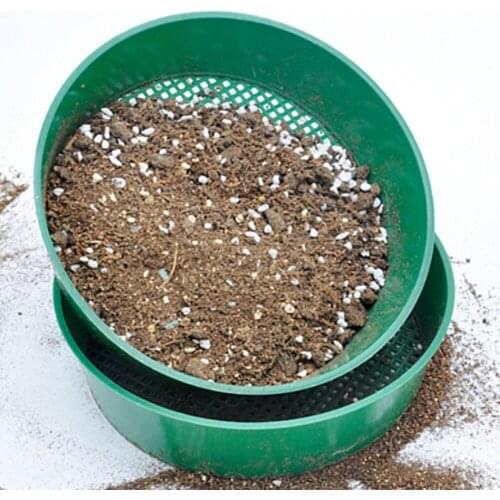 Soil Sieve Filter Mesh Garden Soil Filter Jardin Net Sifter Plastic Home Garden Plant Home Garden Flower Plant Nursery Tools