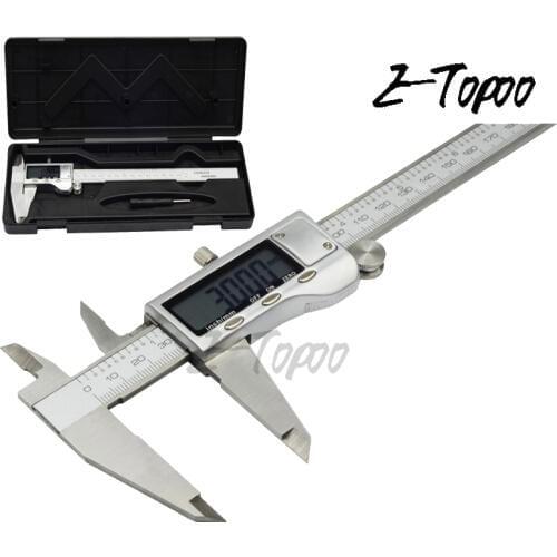 Metal 8 Inch 200mm Stainless Steel Electronic Digital Vernier Caliper 0-200mm Metal Casing Digital Caliper Micrometer Measuring