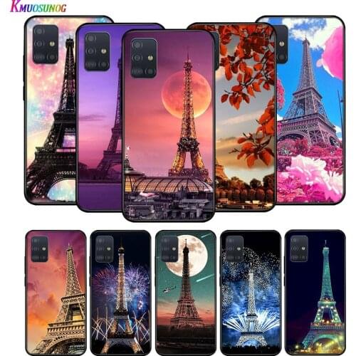 Silicone Soft Cover France Paris Eiffel tower for Huawei P40 P30 P20 Lite E Pro P Smart Z Plus 2019 P10 P9 Lite Phone Case
