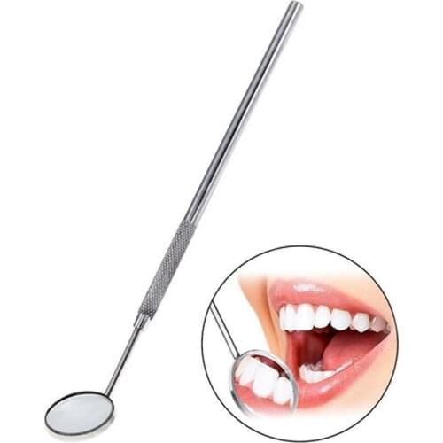 Stainless Steel Dental Mirror Instruments Mouth For Checking Eyelash Extension Applying Eyelash Tools & Teeth Tooth Clean Oral
