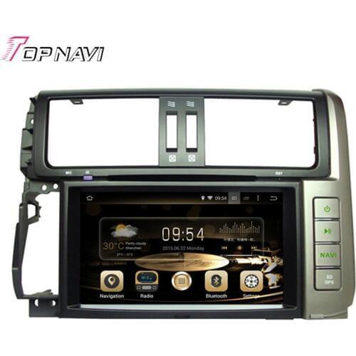 Topnavi 8'' Octa Core 4GB RAM Android 6.0 Car Video Player Auto Audio DVD PC for TOYOTA PRADO 2010- GPS Navigation Radio Stereo