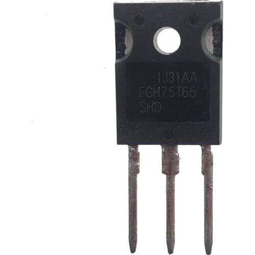20PCS FGH75T65SHD 75T65SHD or FGH75T65SQD 75T65SQD 75T65 TO-247AB TO-247 N-CHANNEL TUBE POWER IGBT TRANSISTOR free delivery