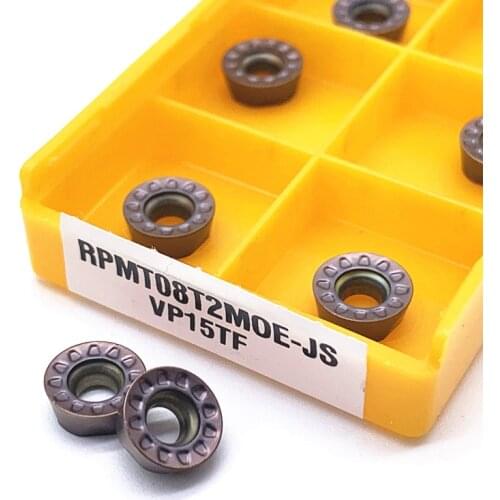 RPMT08T2MO(R4)RPMT10T3MO(R5)RPMT1204MOE(R6) RPMT1606MOE(R8) high quality carbide inserts CNC lathe parts tool milling inserts