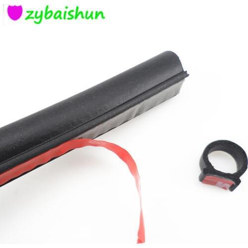 2 M D type car doors and windows body car seal dustproof soundproof rubber strip for Cadillac XTS SRX ATS CTS/Renault Koleos