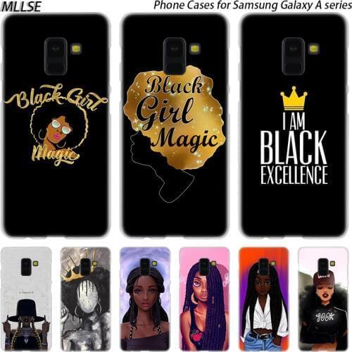 2bunz Melanin Poppin Aba Protective Hard Case for Samsung Galaxy A10 A20 A30 A40 A50 A70 A20E A2 CORE M10 M20 M30 Fashion Cover