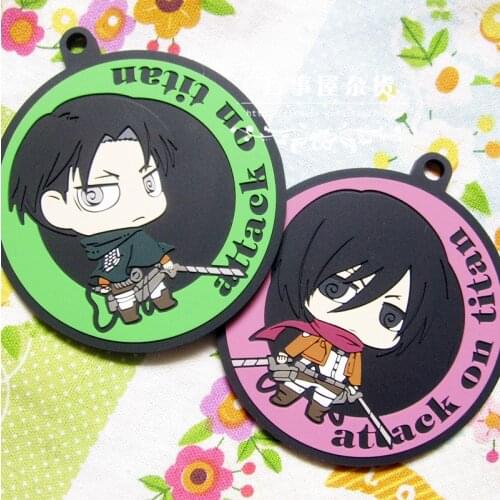 Attack on Titan Allen Keychain Investigation Corps Pendant Jewelry Gift