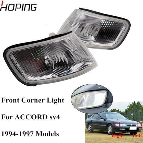 Hoping Auto Front Corner Light Lamp For Honda Accord 1994 1995 1996 1997 CD4 CD5