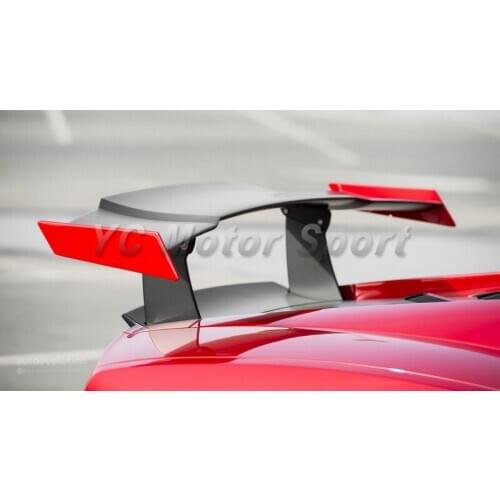 Car Accessories FRP Fiber Glass ST Style Rear GT Wing Fit For 2003-2014 Gallardo LP550 LP560 LP570 LP570-4 Trunk Spoiler