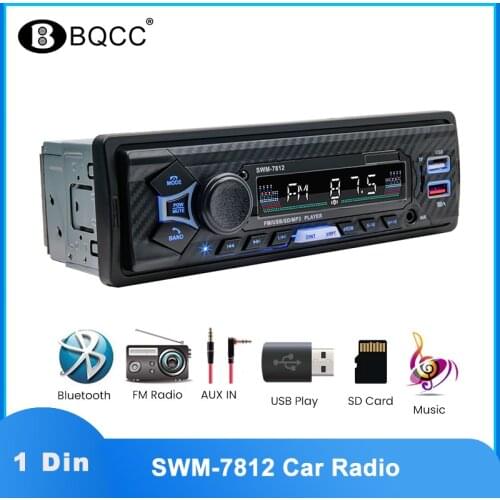 Car Radio Stereo Player Digital Bluetooth Car MP3 Player FM Radio Stereo Audio Music USB/SD Car Multimedia Player