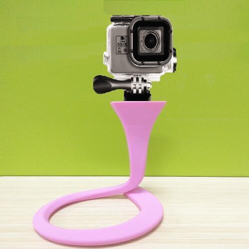 Flexible Sponge Octopus Mini Tripod With Bluetooth Remote Shutter For iPhone mini Camera Tripod Phone Holder clip stand