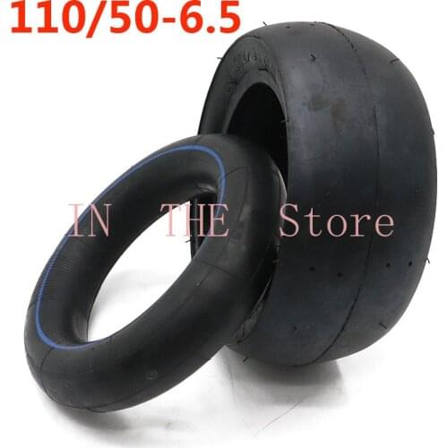 11 Inch Rear Wheel Wear Resistant Tire 110/50-6.5 Tire Inner Tube Outer Tyre for 49cc Mini Motorcycle Dirt Bike