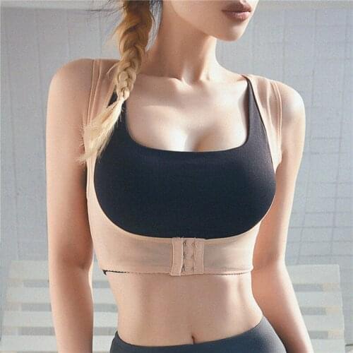 Invisible Women Chest Posture Corrector Body Shaper Corset Vest Back Shoulder Support Brace Posture Correction