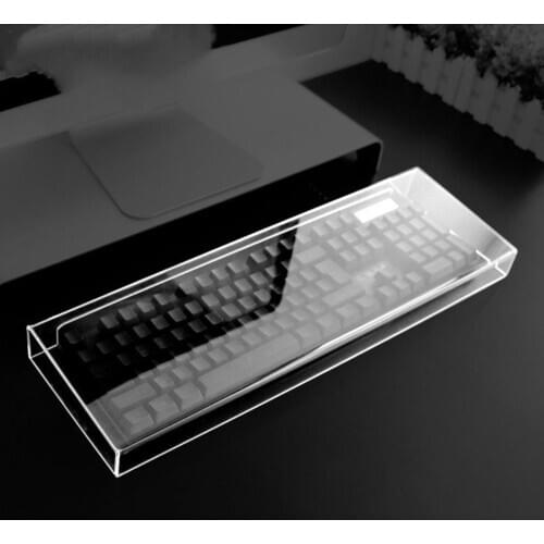 New Acrylic Capacitive Keyboard Dust Proof Cover For Mechanical Gaming Keyboard 104 Keys Mouse Protection Transparent Cover