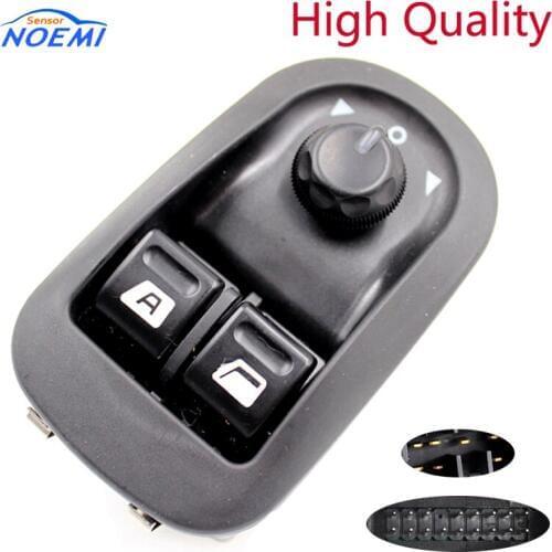 YAOPEI 6554.WA New Power Window Switch with Mirrow Switch Fit for Peugeot 206 306 OEM No 6554WA