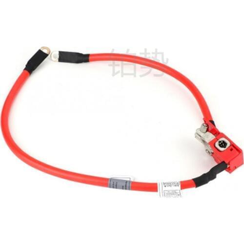 Car Battery wire positive pole 2012-b mwX5 F15 30dX M50dX N47S1 X6 F16 battery line Fire line battery positive anti-riot line