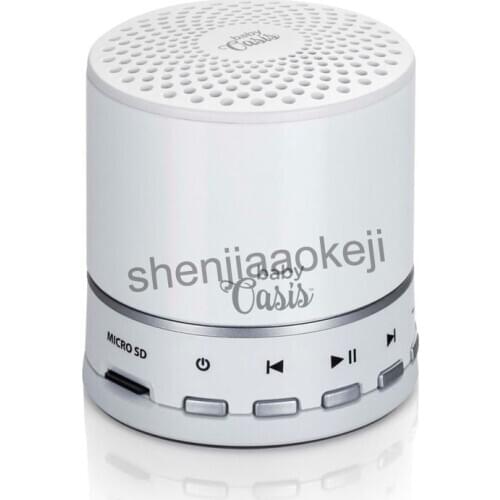 Baby sleep aid machine White help sleep baby sleep aid home noise reducer portable Bluetooth speaker 12v 1pc