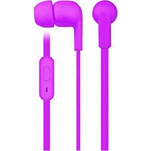 Jolly Purple With Mic In-Ear Earphones Hy-xk22