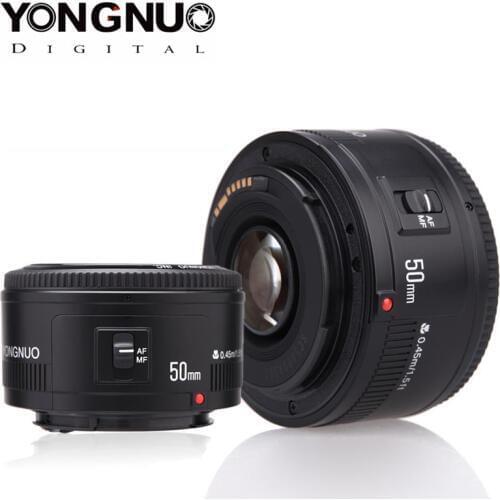 YONGNUO 50mm Lennings F1.8 Aperture for EF-mount DSLR Camera Auto Focus Full Frame