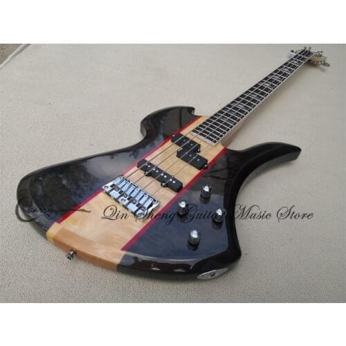 Order booking bc electric guitar bass, 4 strings,fixed bridge SSH pickups,chrome buttons,rosewood fingerboard,shell inlay