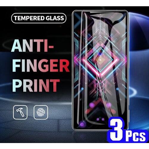 3/5Pcs full cover film for Xiaomi pocophone F1 POCO F2 X3 M2 M3 pro F3 GT X2 C3 tempered glass protective phone screen protector