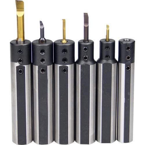 1PCS SHB12/16/20-3 4 5 6 7 8 10 12 ,Matching fine Tungsten steel alloy hole Small diameter fine boring knife sets