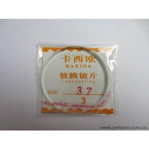 37mm New flat glass watch crystal diameter 37 mm Thick 3.0mm