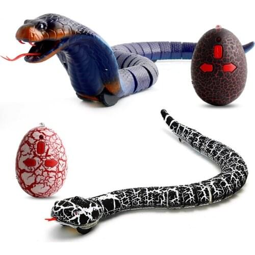 Remote Control Snake Toys New Strange Tricky Toys Remote Control Rattlesnakes/Cobras Toys Funny Toys for Children