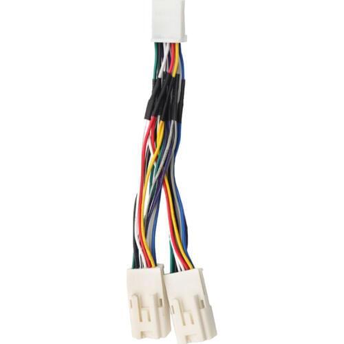 For Toyota Lexus Y Audio Cable MP3 SD USB CD AUX Module 6+6Pin