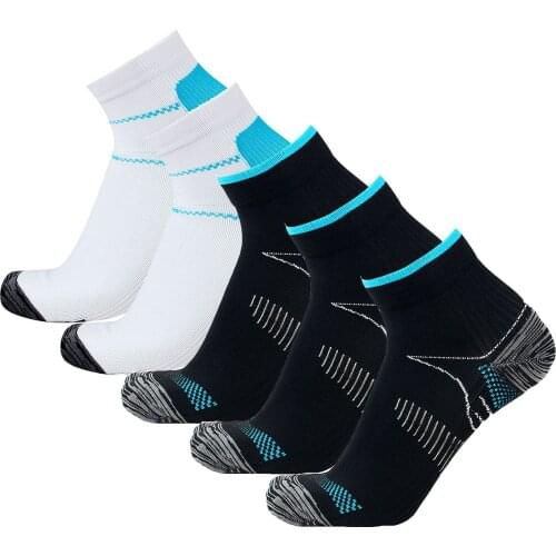 Summer Hot Sale High Quality 5 Pairs Of Men Women Light Compression Sports Running Socks Sports Running Socks For Dropshipping