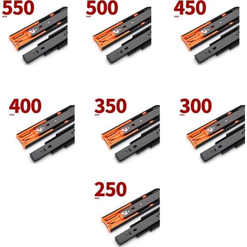 Drawer Rails Heavy Duty Cabinet Drawer Slides Soft Close Full Extension Home Runners Slide Self Closing Cold RolledSteel