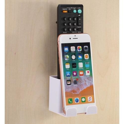 Wall Phone Charging Holder Socket Storage Shelf Universal Stand Display Support Hanging Bracket Hooks Dock Home Hotel Promotion