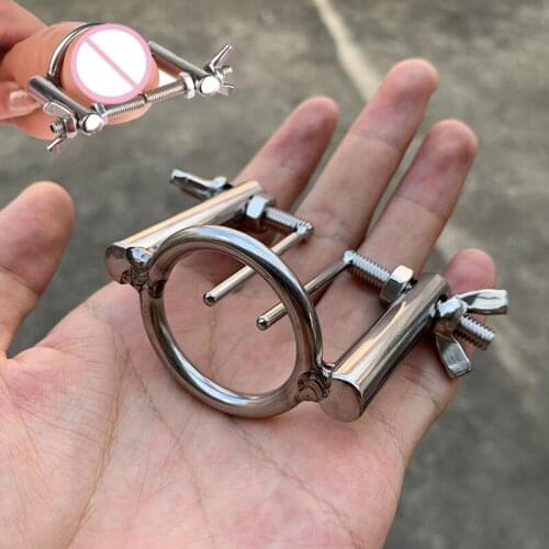 Penis Chastity Lock Male Stainless Steel Stimulate Urethral dilator masturbation rod Urinary Plug Gay Fun Sex Toy Penis Plug 18