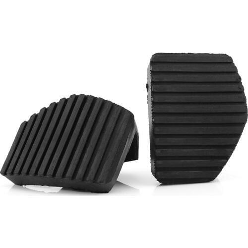 1 Pair Auto Car Clutch And Brake Pedal Rubber Cover For Peugeot 1007 207 208 2008 301 307 308 508 For Citroen C5 C3 Picasso C6
