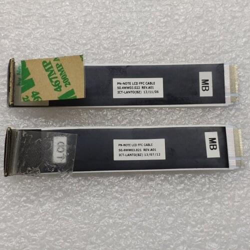 LCD LED LVDS Video Screen Display Cable Replacement For Lenovo ThinkPad X1 Helix 50.4WW03.022 50.4WW03.021