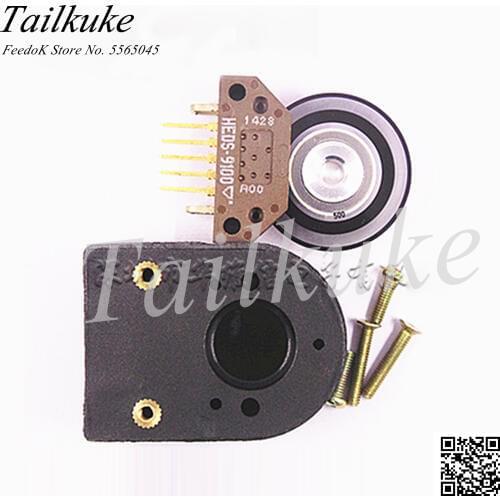 Industrial Encoder HEDS-9100 # B00 Two-channel 1000 Lines Read Head Code Disk Housing Complete Set