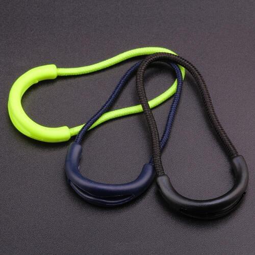 10Pcs/30Pcs/100Pcs Quality Big Zipper Pull Cord Zipper Rope Pull Puller End Fit Rope Tag Fixer Zip Cord for Garment Bags