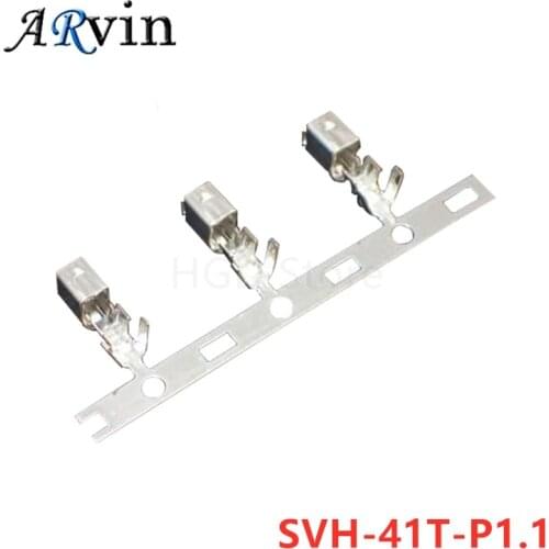 50pcs JST connector SVH-41T-P1.1 Terminal wire Gauge 16-20AWG