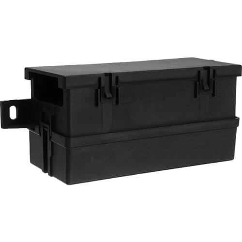 12V Auto Waterproof Fuse Relay Box Block [6 Style Relay Holder]12-Slot Blade Fuse Holder Fuse Box(4Reserved) Universal Relay Blo