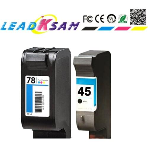 78 45 Refilled 51645A compatible for hp78 C6578D Ink Cartridges Deskjet 710C 820Cse 820Cxi 920C 930C 948C 950C 970CXI 990CXI