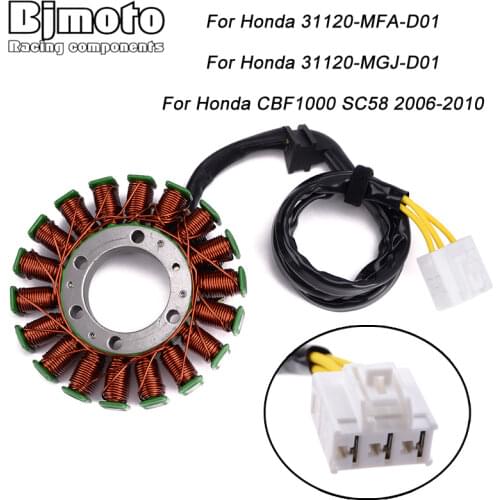 Motorcycle Generator Stator Coil For Honda 31120-MFA-D01 31120-MGJ-D01 CBF1000 CBF 1000 SC58 2006 2007 2008 2009 2010