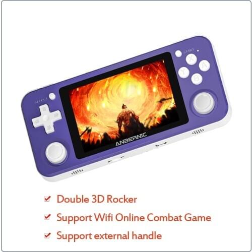 RG351P Handheld Game Console Open Source System 3.5 inch IPS Screen Portable Retro Console with 2500+ Games