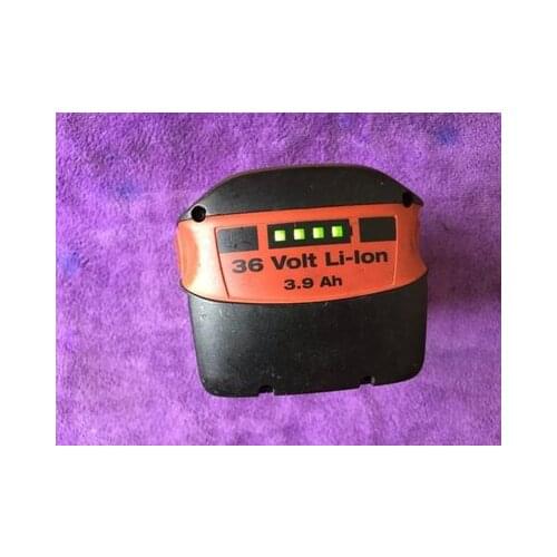 HILTI lithium battery. Lithium battery for HILTI 36V 3.9AH electric drill. (Used products)