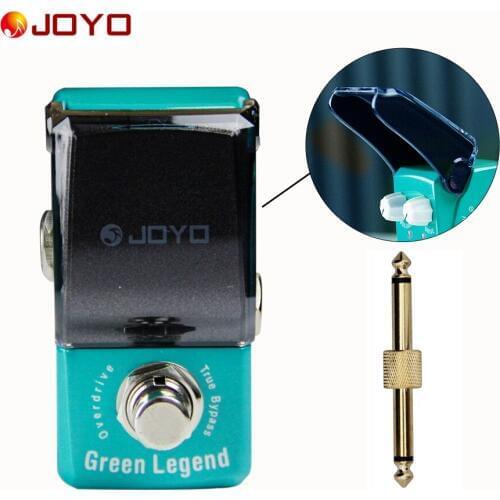 JOYO Ironman series mini pedals green legend overdrive Guitar pedal Guitar Effect Pedal with One PC Pedal Connector