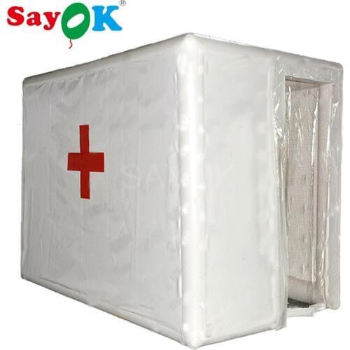 PVC Inflatable Disinfection Tunnel with Sprayer Sterilisation Channel Inflatable Medical Tent for Hospital/Dental Clinic//Hotel