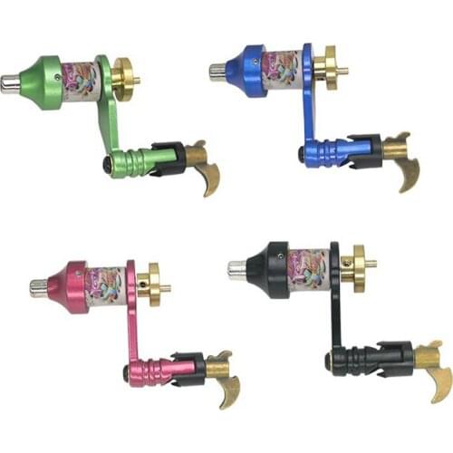 Newest FK Quiet Motor Tattoo Machine Alloy Rotary Tattoo Machine Strong Motor Gun Liner Permanent Machine Microblading Body Arts